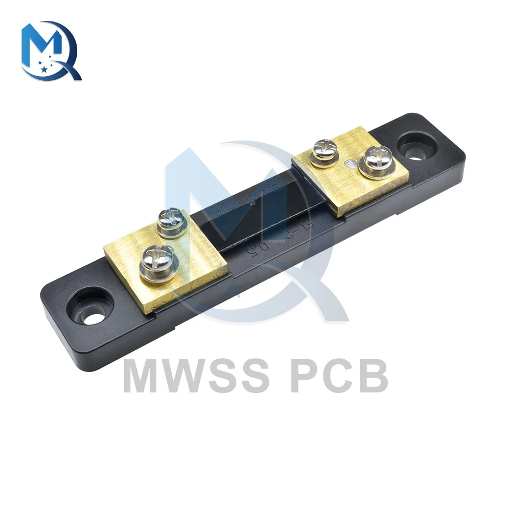 Resistori esterni di Shunt 300A 200A 100A 50A 30A 20A 10A della corrente di cc del limitatore corrente FL-2 per il wattmetro del voltmetro