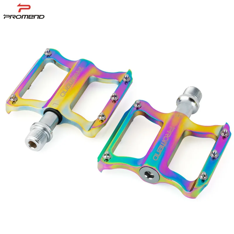 Recommend bicycle pedal colorful Palin ultra-light aluminum alloy non-slip pedal mountain bike road bike folding bike pedal