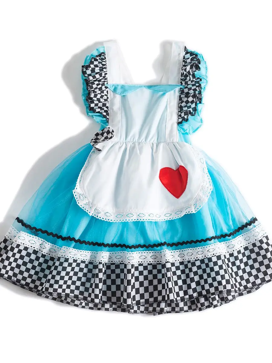 Alice in Wonderland Dress Alice in Wonderland Costume Alice in Wonderland Girls Dress Alice in Wonderland Birthday Outfit