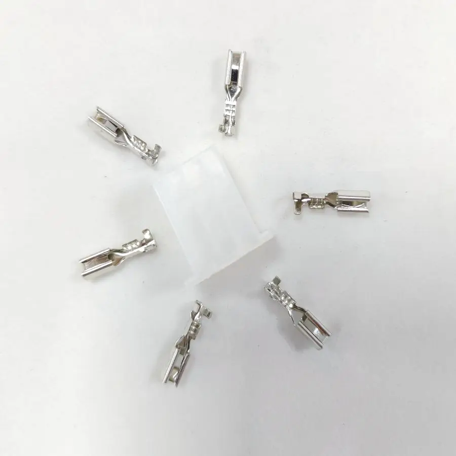 Plastic Motor Connector 6pin Male and Female with 2.8mm poles for Extension Cable from Motor to Controller