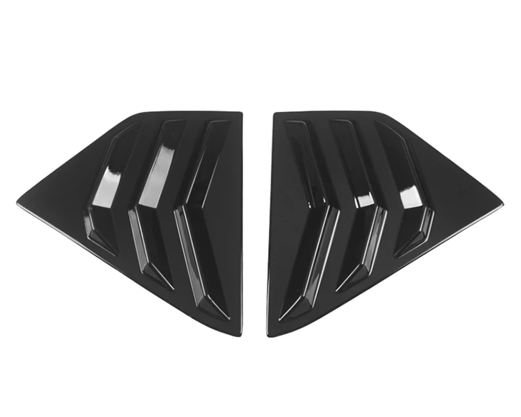 Rear Side Quarter Window Decorative Cover Sticker for Nissan Kicks Accessories 2017 2018 2019 2020 2021 2022 2023