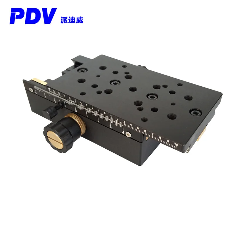 PT-SD103P عالية الدقة الدقة مرحلة الترجمة دليل النزوح منصة X-محور المسمار الشريحة