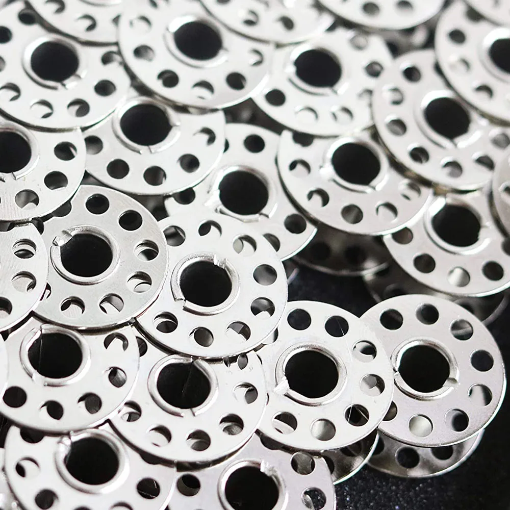 30/10pcs Metal Bobbins Sewing Machine Bobbins Spool for Home Sewing and Embroidery Machine DIY Sewing Machine Accessories