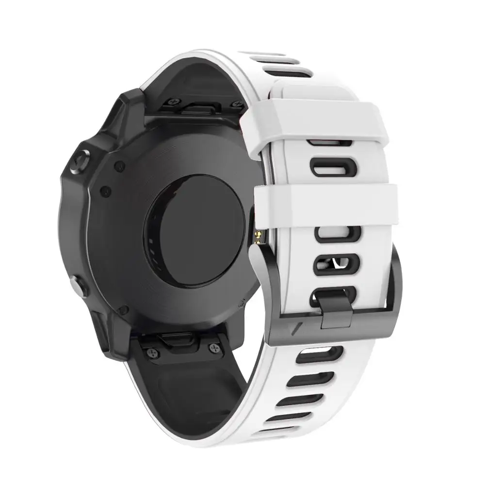 Tali Jam Tangan Baru untuk Garmin Enduro Fenix 6 6X Pro Solar 5 5X Plus 3 HR Descent MK1 Mk2 Mk2i Tali Jam Tangan Silikon Tali Rilis Cepat