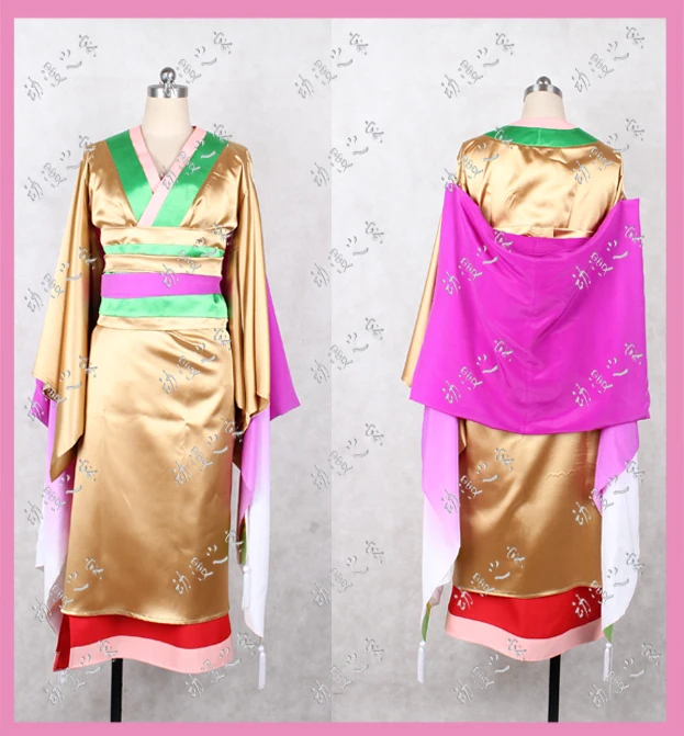 

Hakuouki Senhime Kimono Dress Suit Adult Girls Women Party Kimono Suit Halloween Christmas Kimono Outfit Cosplay Costume