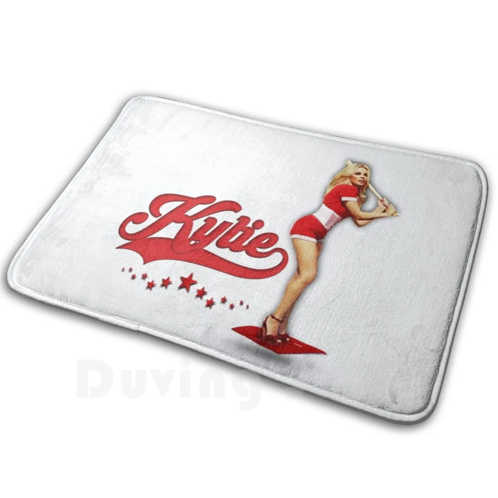 Kylie Minogue-Golden-Baseball Mat Rug Carpet Anti-Slip Floor Mats Bedroom Kylie Minogue Sydney Mardi Gras Dannii Dannii