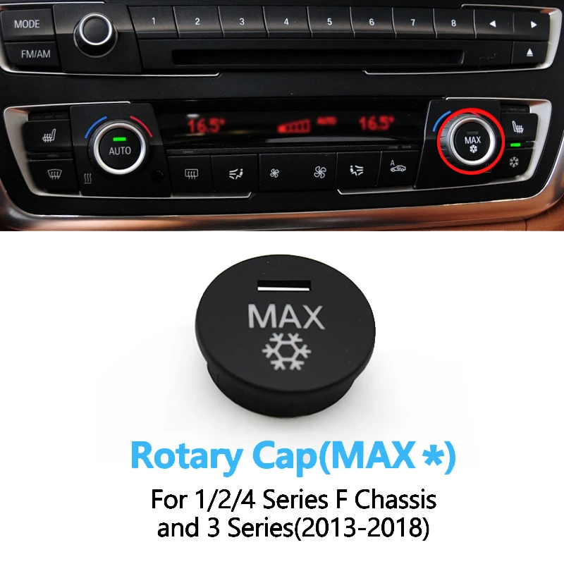Dashboard Air Condition AC Button Key Cap Repair Kit For BMW 1 2 3
