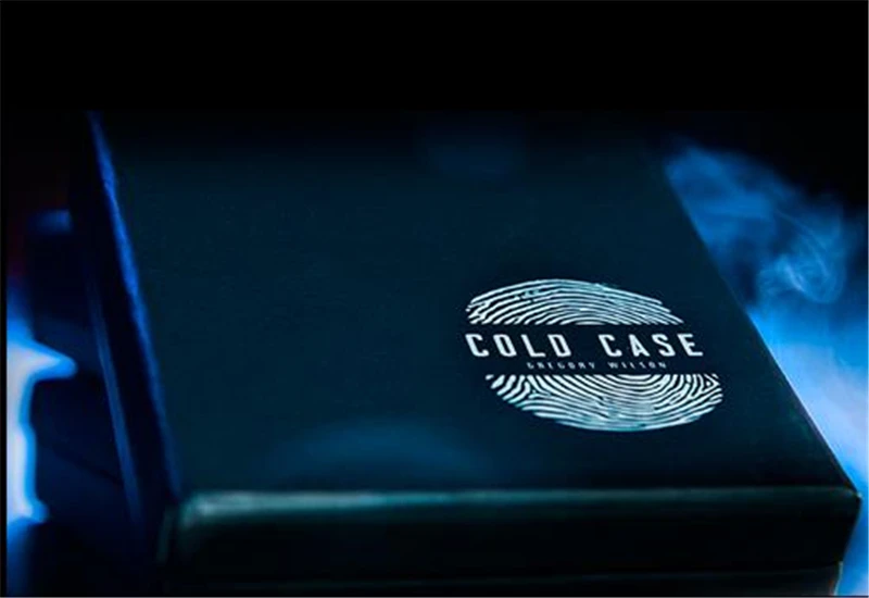 Cold Case (Gimmick And Online Instructions) By Greg Wilson  Magic Tricks Red & Blue Close Up Street Mentalism Classic Card