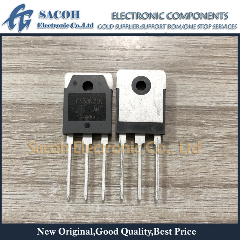 

10Pcs CS38N30AN CS38N30 or FQA38N30 or FQA35N40 or FQA30N40 TO-3P 38A 300V Power MOSFET