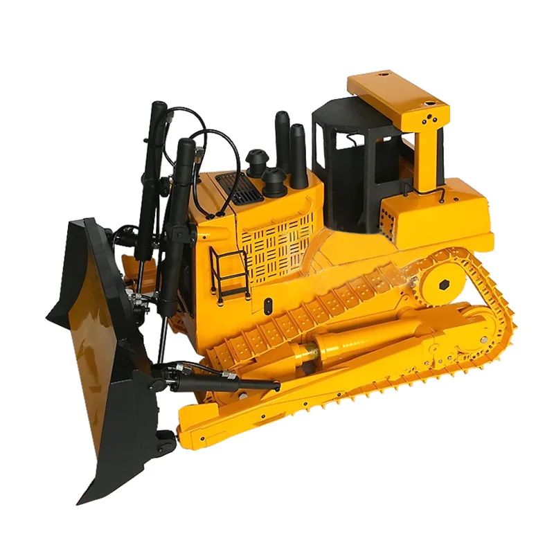 AT 99 model store 1/12 Remote Control Hydraulic Bulldozer Model Carter D10T Electric Bulldozer Model Adult Toy Birthday Gift