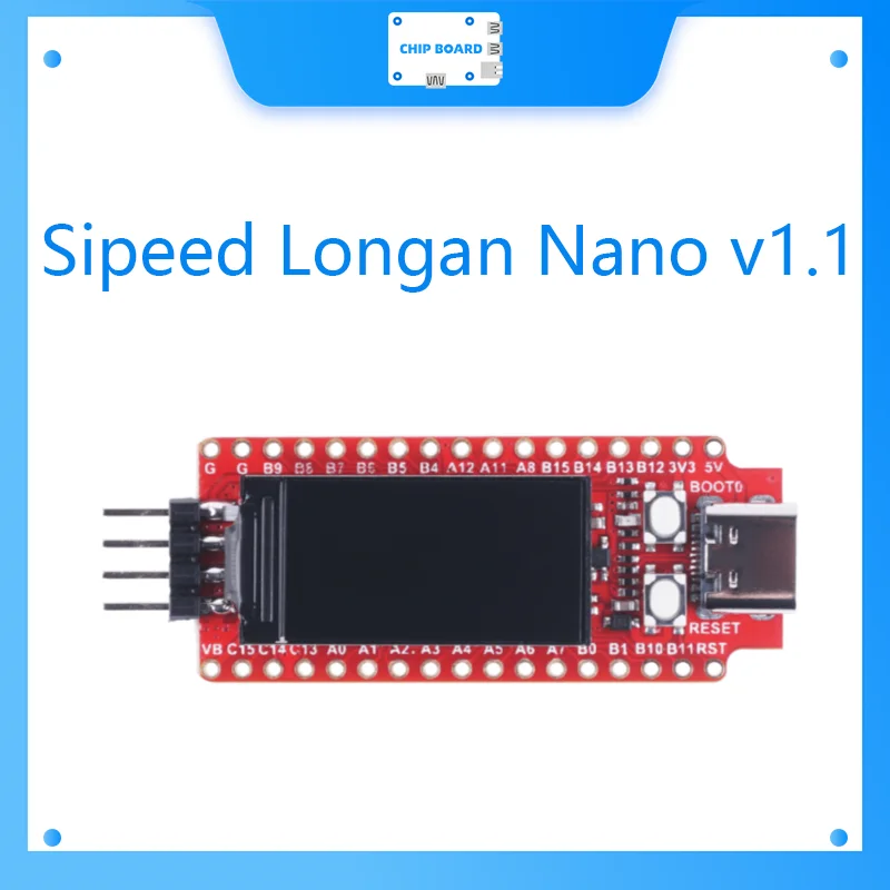 

Sipeed Longan Nano v1.1- RISC-V GD32VF103CBT6 Development Board,with case