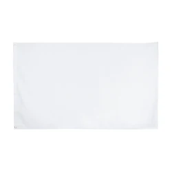 FLAGHUB 90X150cm White Flags Solid Color Banner For DIY Decoration