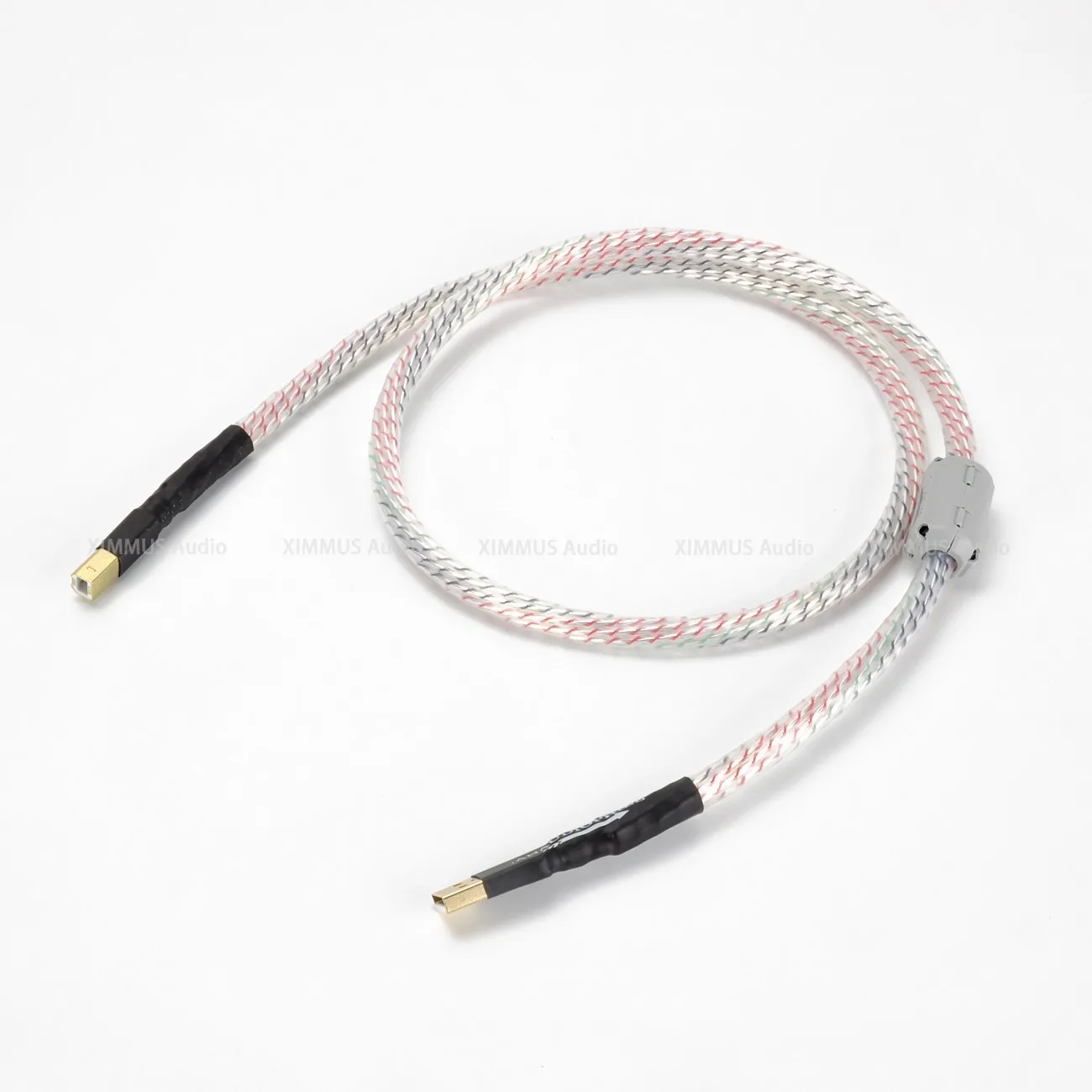 HiEnd NORDOST USB Cable Nordost Valhalla 7 Strands Audio Data USB Cable Sliver Plated HiFi USB A To B Cable