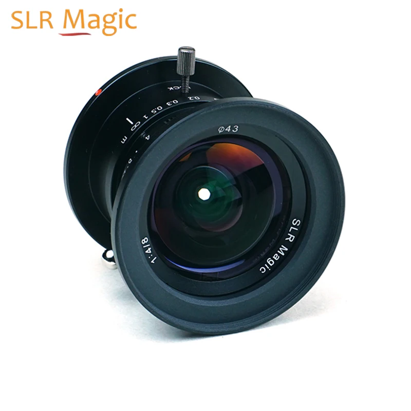 SLR Magic 8มม.F/4.0 Fixed Prime เลนส์โฟกัสเลนส์กล้องมุมกว้างสำหรับ M4/3กล้อง Panasonic Olympus