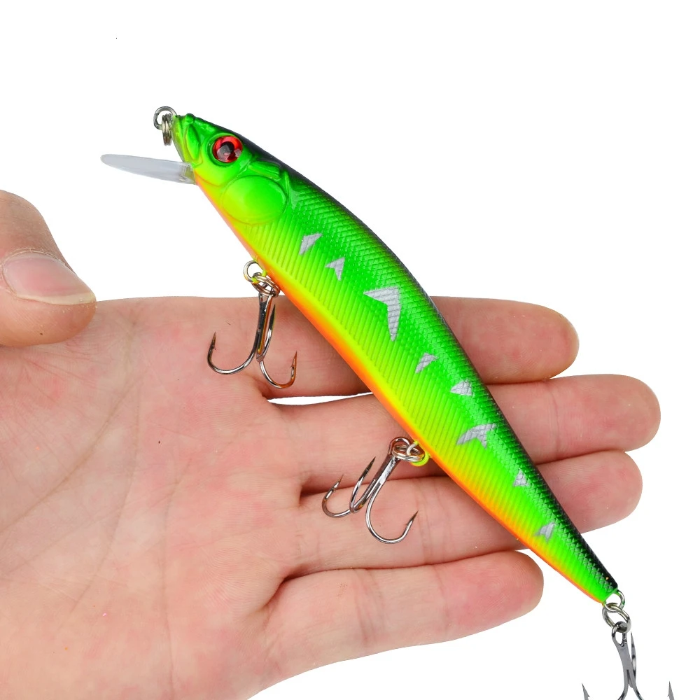 1 pçs qualidade grande minnow iscas de pesca 14cm 23g wobbler duro iscas crankbaits isca artificial para peche pike carpa enfrentar