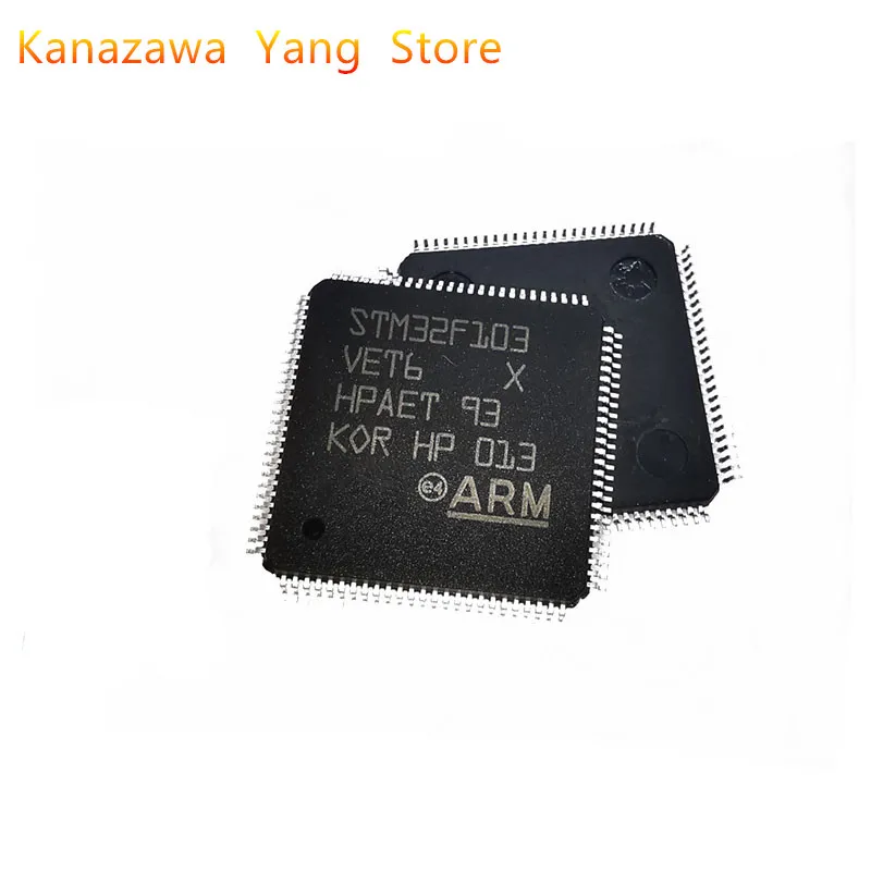 1 Pcs 5Pcs Brand NewSTM32F103VBT6 STM32F103VCT6 STM32F103VDT6 STM32F103VET6 VBT6 VCT6 VDT6 VET6  LQFP-100 32-bit Microcontroller