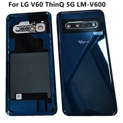 ForLG V60 ThinQ 5G LM-V600 Battery Case Battery Cover Case Back Door Back Housing Repair Parts