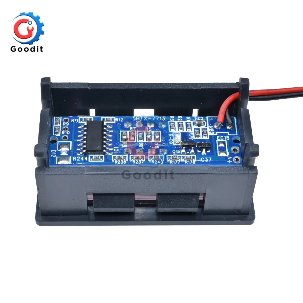 6V 12V 24V 36V 48VACID Battery Charge Level Indicator Battery Tester Lithium Battery Capacity Meter LED Tester Voltmeter