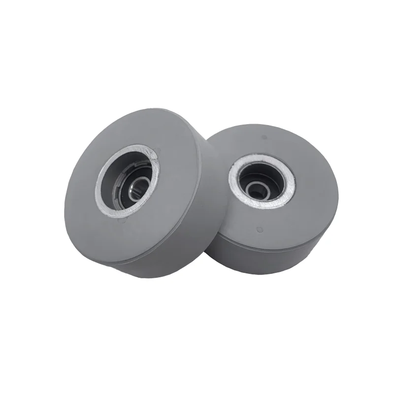 10 قطع من عجلة الضغط المطاطية مع سطح أملس محمل لآلة ربط الحواف KDT