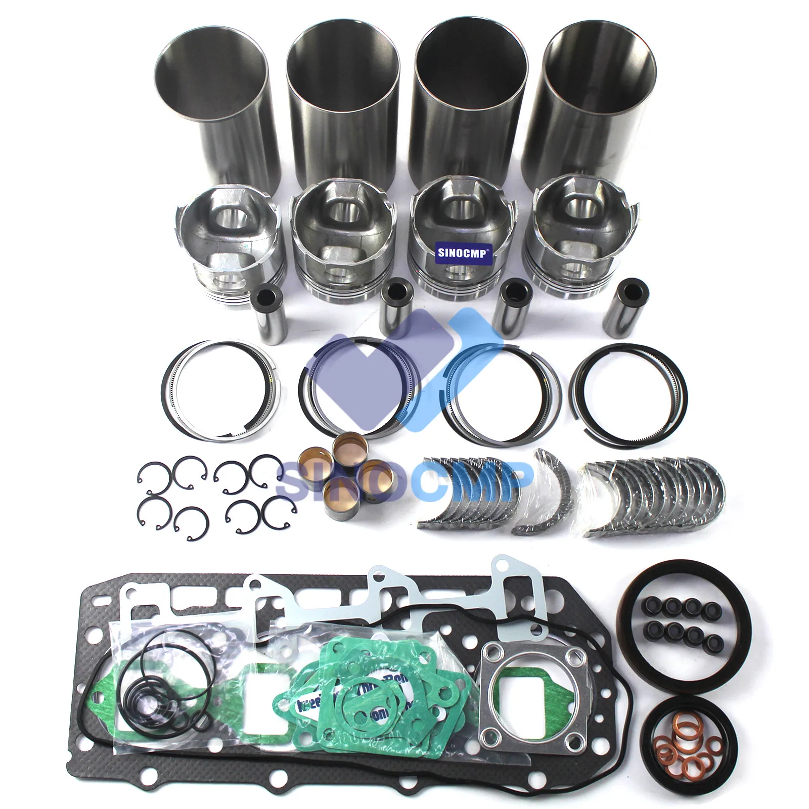 

4D84-2 4D84E-2 Engine Overhaul Rebuild Kit For Komatsu Mini Excavator and Wheel Loader