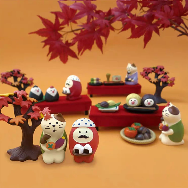 Scene Decoration Pray Series Bookshelf Decorationt Collectible Home Decoration Garden Resin Craft Toy Bonsai Ornaments