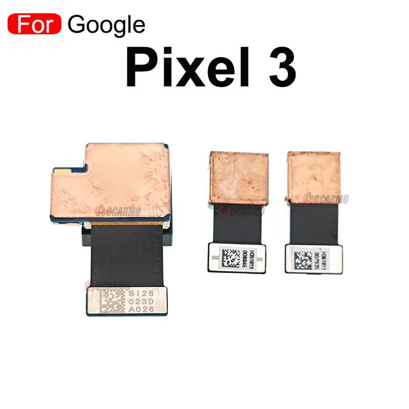 Fullset Camera For Google Pixel 3 / 3XL 3 XL Front Back Rear Big Camera Flex Cable Replacement Parts