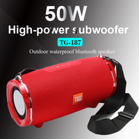 Powerful 50W Bluetooth Speakers Super Bass Portable Column Wireless HIFI Stereo Subwoofer Music box Player With 4400mAh Battery