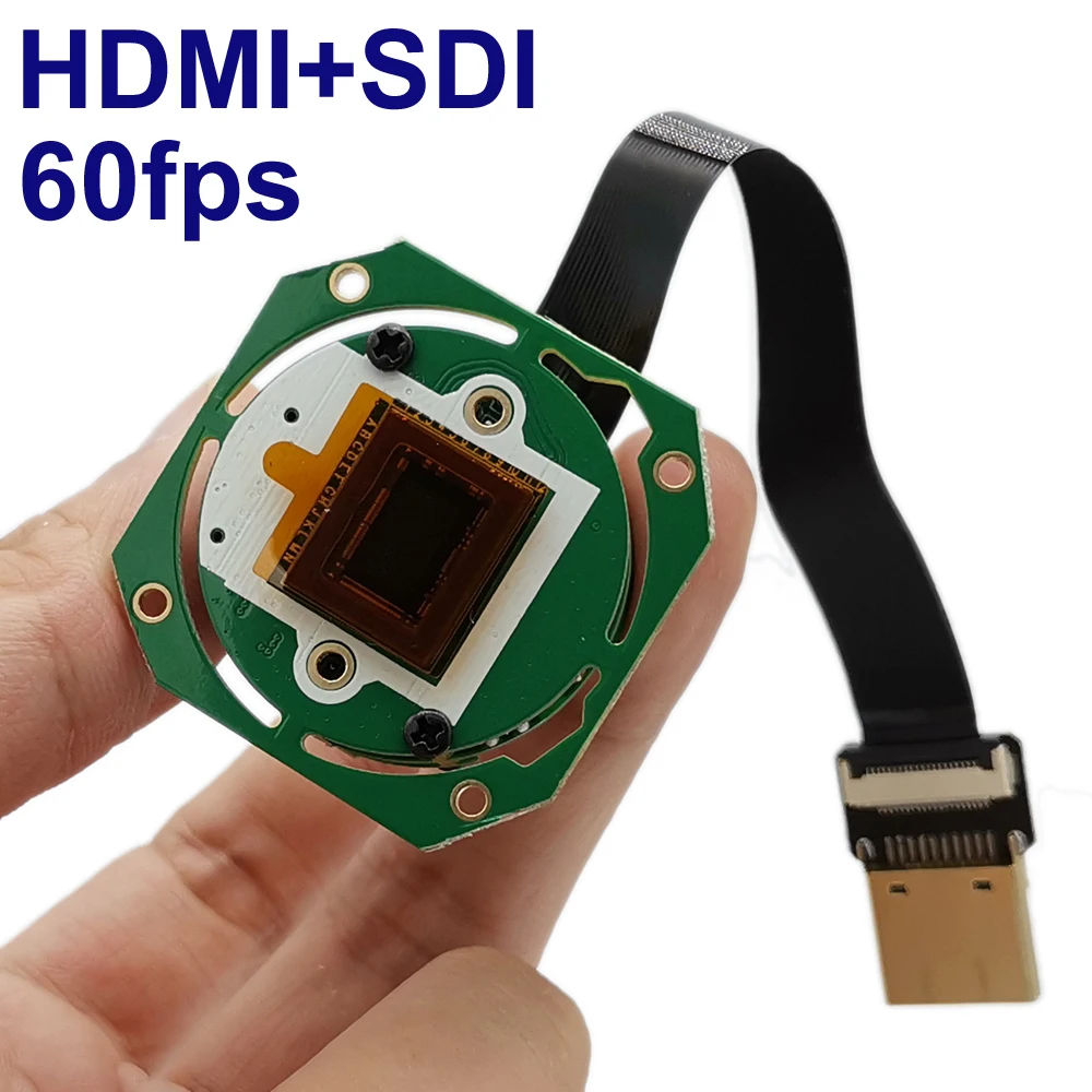 HDMI 3G SDI 1/1.8 HD IMX385 0.0001lux 150DB WDR CCTV Micro Industrial Camera EX HD-SDI 1080P 1080i 60fps SDI Camera