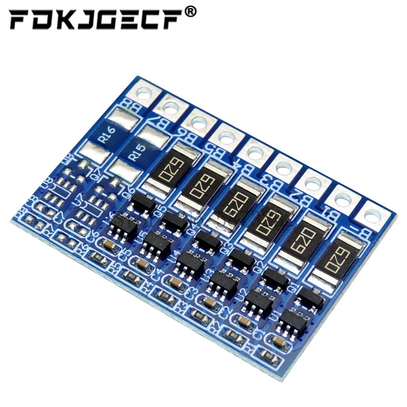 3S 4S 5S 6S 7S 8S 21V 4.2v li-ion balancer board 18650 li-ion balncing full charge battery Balance Function Protection Board