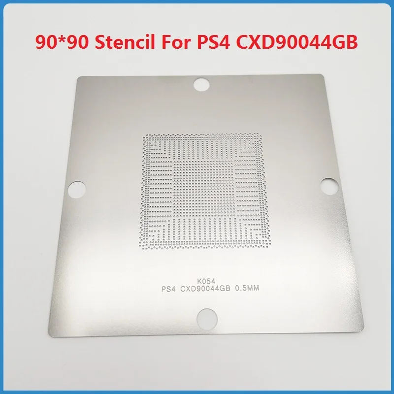 90*90MM BGA Stencil For PS4 CPU CXD90044GB CXD90044 CXD90044GD PS4 PRO CXD90055GB GPU Chip Reballing Kit Stencils Tools 0.5MM