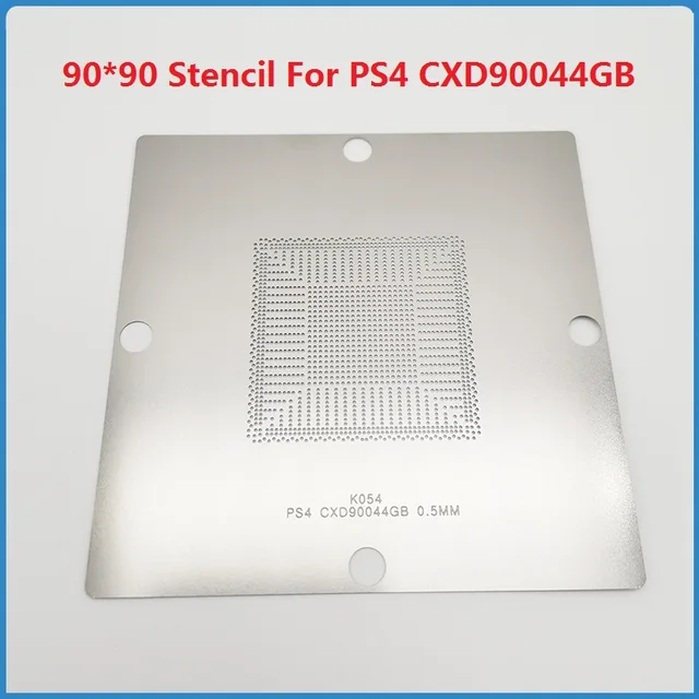 90*90MM BGA szablon dla procesora PS4 CXD90044GB CXD90044 CXD90044GD PS4 PRO CXD90055GB układ graficzny Reballing Kit szablony narzędzia 0.5MM