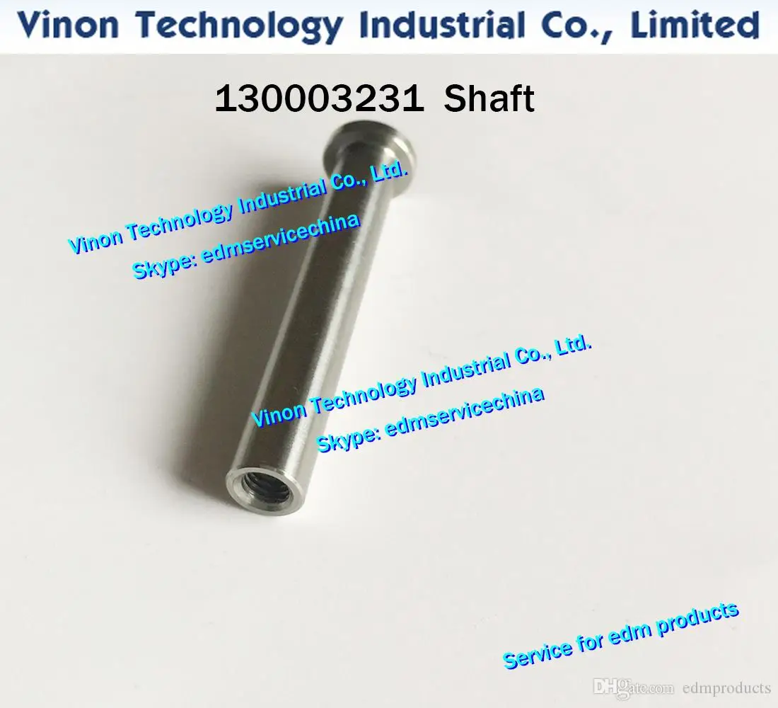 130003231 edm Shaft (Stainles steel) for Robofil 190,290,300,310,390,500 Charm illes edm parts 130.003.231 for Lower TIM head