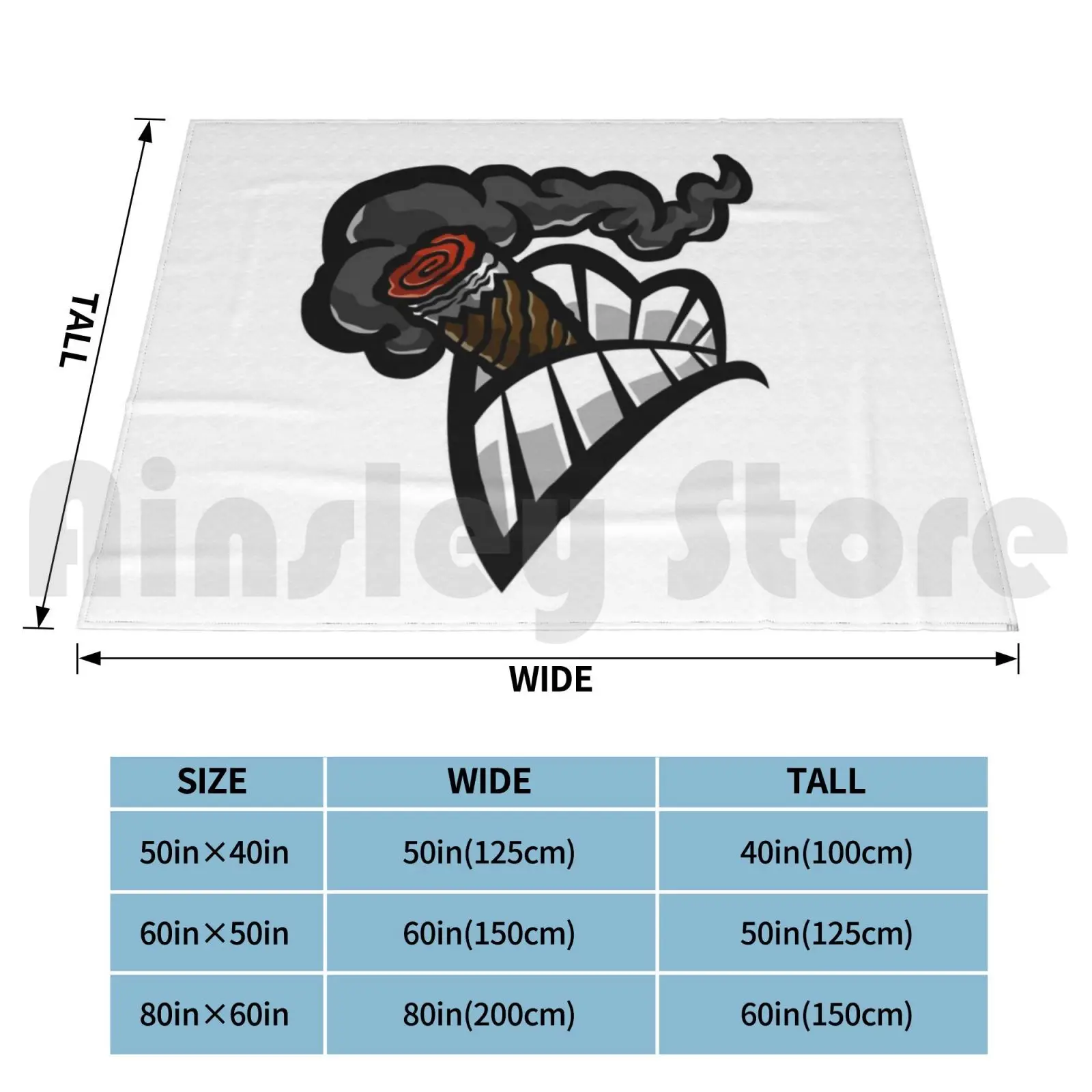 Mouth Cigar Cigarette Smoke Smoke Blanket For Sofa Bed Travel Mouth Cigar Dialect Cigarette Smoke Smoker Smoking