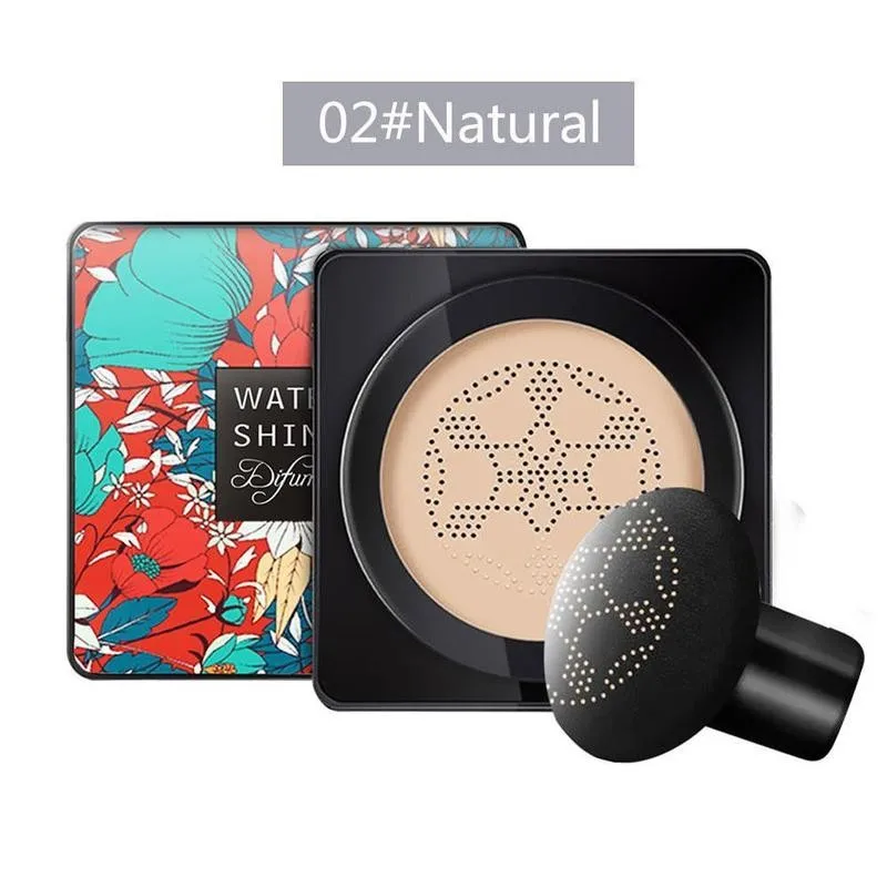 Mushroom Head Make up CC Cream Cushion Moisturizing Foundation Cosmetics Natural Brightening Makeup Foundation BB Cream