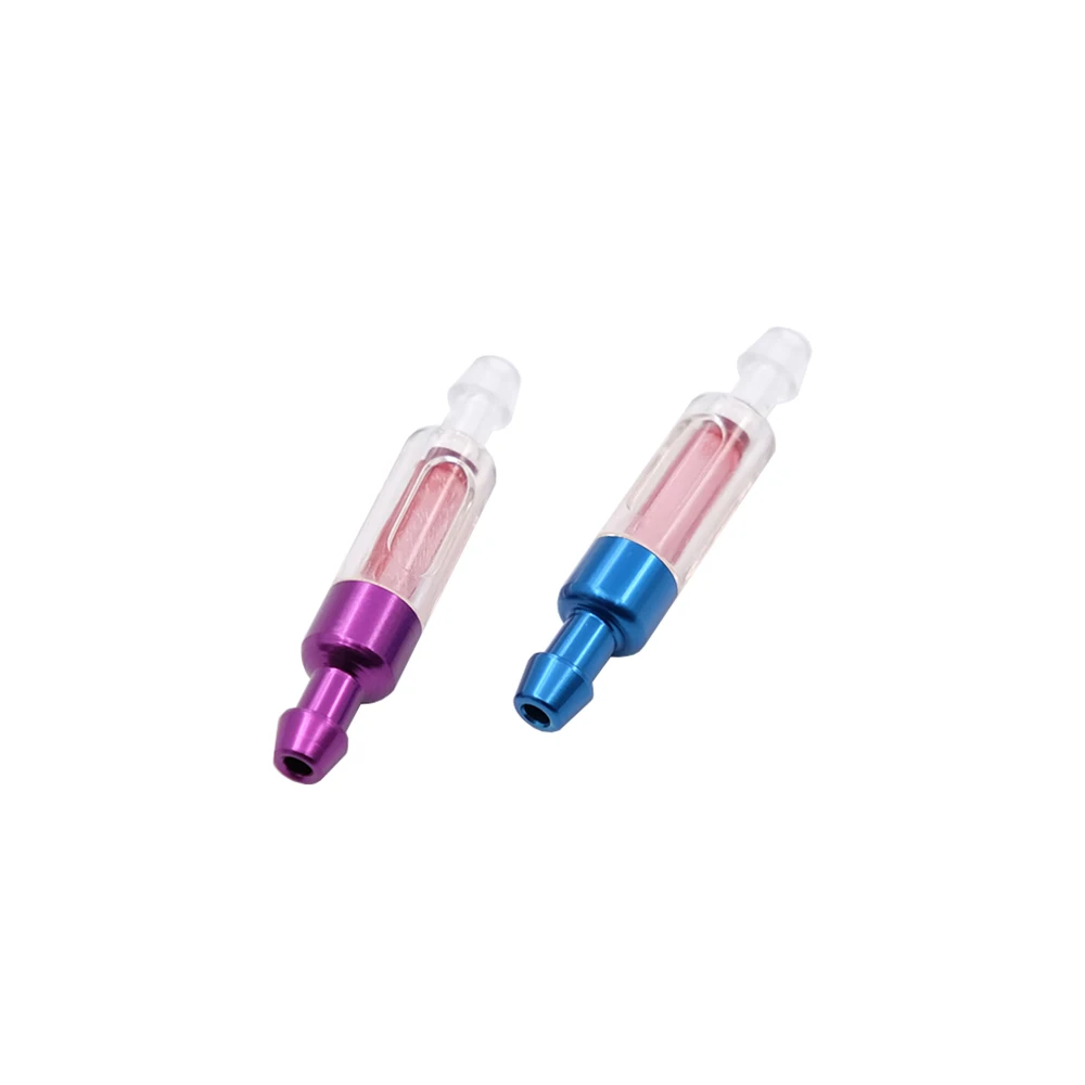 1 Piece Prolux PX1583 Blue or Purple Light Weight Small Re-buildable Fuel Filter D4xL37mm for Nitro Engine