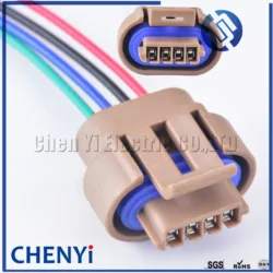 4 Pin Auto waterproof connector ignition coil high pressure bag wiring harness Connector 12162859 For Buick Chevrolet