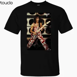 Eddie Van Halen RARE T Shirt Funny Cotton Tee Vintage Gift For Men Women