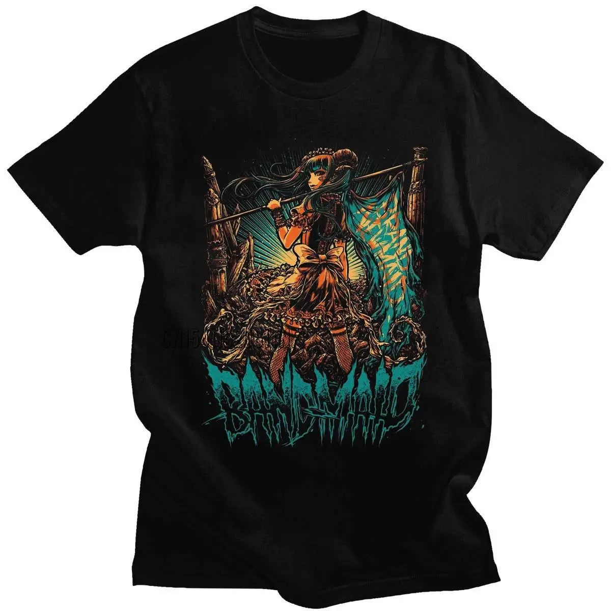 Men Band Maid Poster Ver 2 Light Tee Shirt T Shirt 100% Cotton Letter Sunlight O Neck Spring New Designer