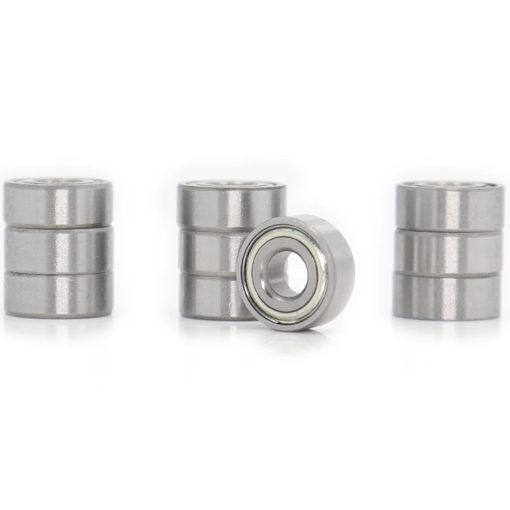 

MR104ZZ Bearing ABEC-1 10PCS 4*10*4 mm Miniature MR104 ZZ Ball Bearings L-1040 X2ZZ MR104Z