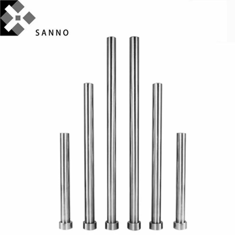 

10PCS 65Mn Ejector pins D0.8mmx100mm - 4x300mm mould lock pin head 6x4mm push bar mold plunger for cnc machine