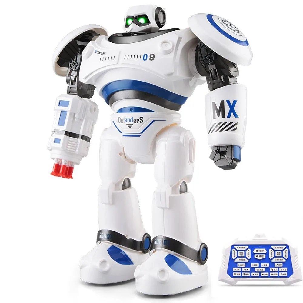 

Smart RC Robot Walking Sliding Storytelling singing Dancing Robot Arm Multi-angle Launch bullet learning knowledge RC Robot toys