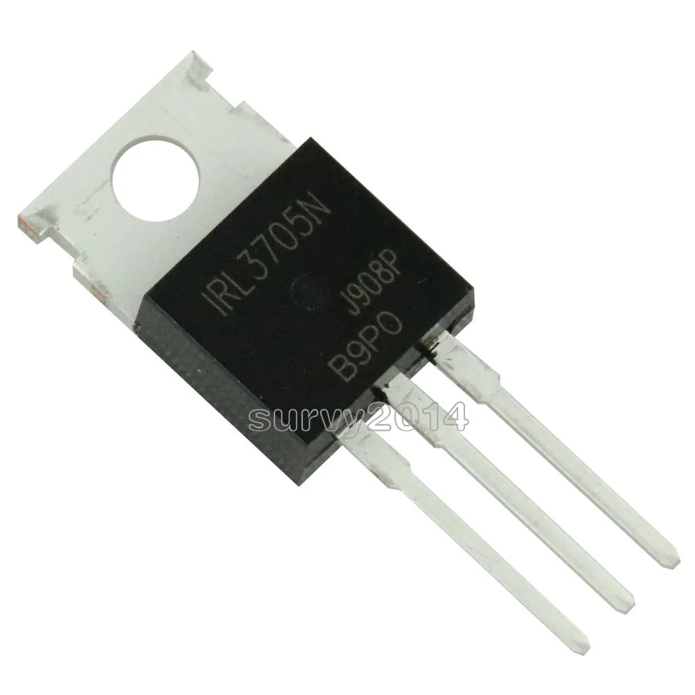 5PCS 3705 IRL3705 MOSFET N-CH 55V 75A TO-220AB NEW
