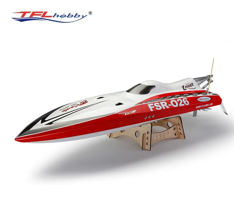 

Gasoline boat race O boat 26CC speed boat FRP model boat