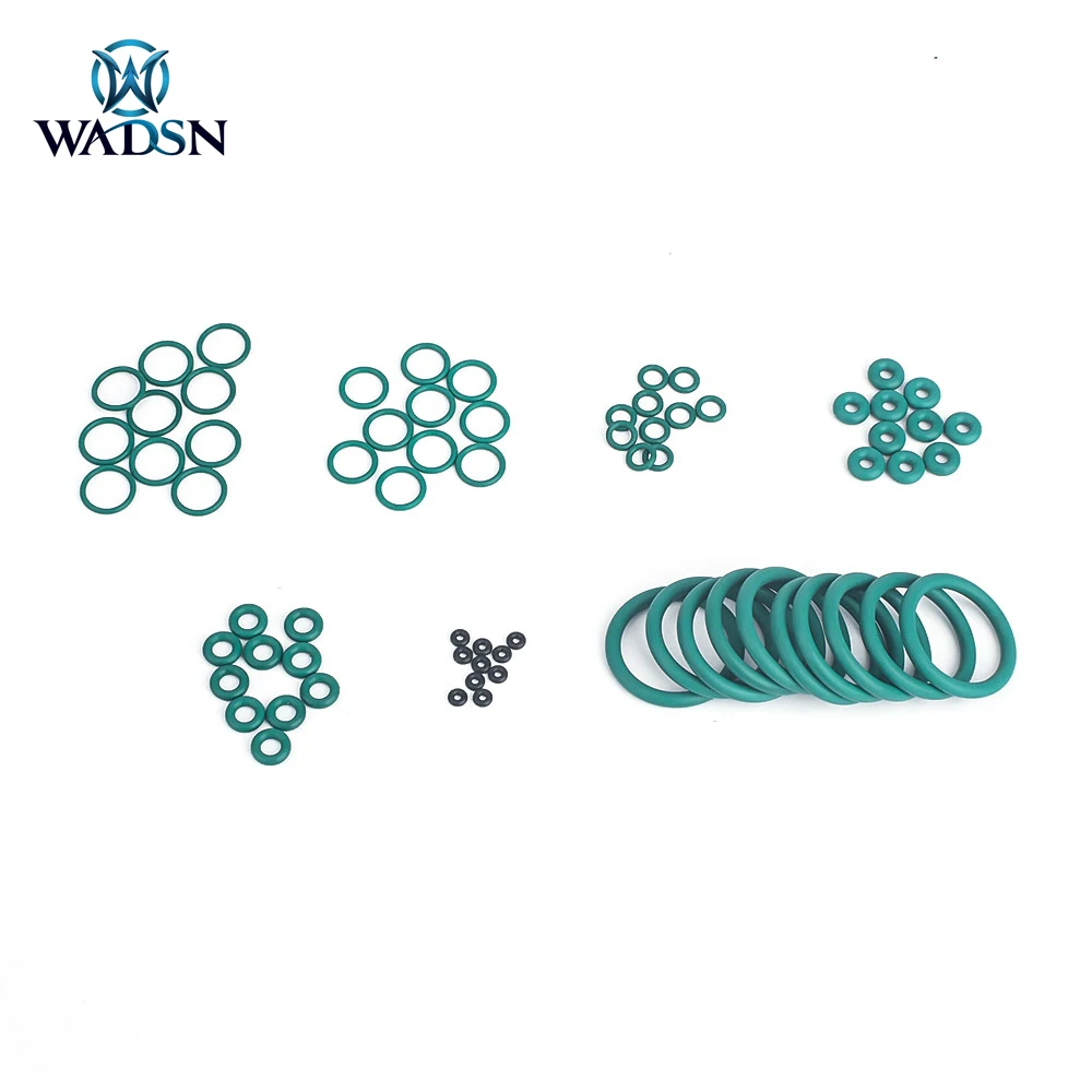 WADSN Gas Magazine Fluorine Rubber O Ring Set For GBB Gloc 17 19 Kublai P1 Water Green Hunting Gun Accessories Gas Valve Key