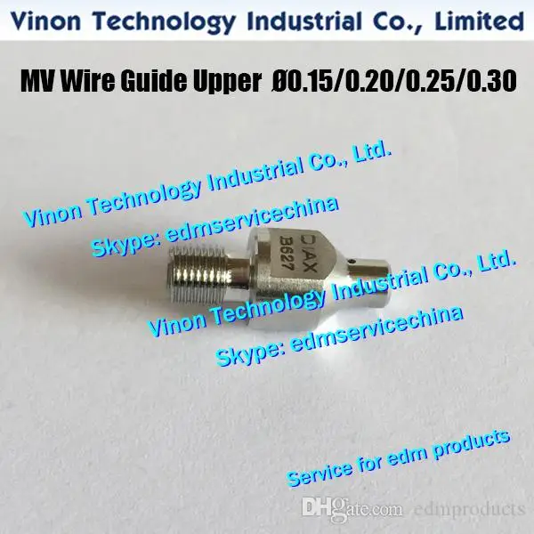 X052B627G66 d=0.105mm MV Upper Wire Guide MV136 for MV1200,MV2400. X052-B627-G66, DEG24A, DEG2400 Upper Die Guide