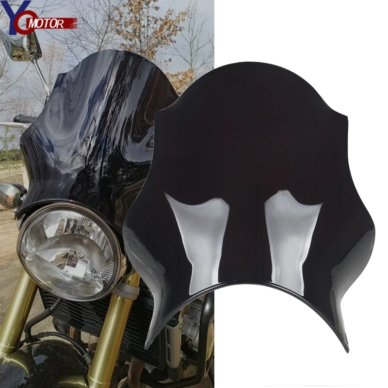 For Honda CB400 CB600 CB750 CB900 CB919 CB250 CB 400 600 750 900 Hornet All Years ABS Plastic Motorcycle Windshield Windscreens