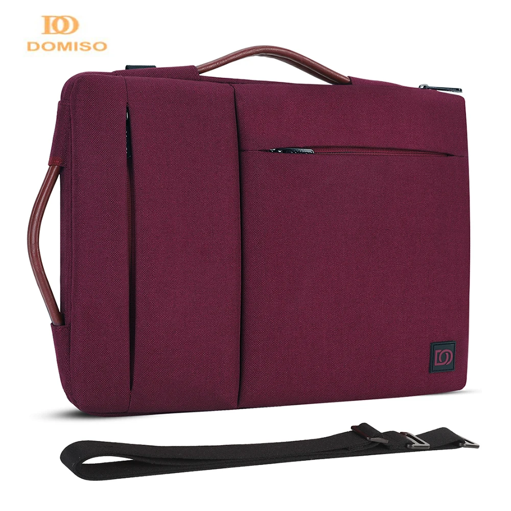 DOMISO Multi-use Strap Laptop Sleeve Bag With Handle For 10