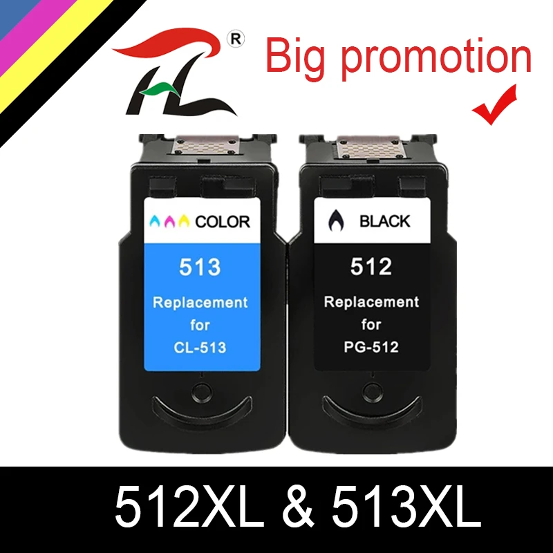 Compatible PG512 CL513 for Canon pg 512 cl 513 ink cartridge for Pixma MP230 MP250 MP240 MP270 MP480 MX350 IP2700 printer pg-512