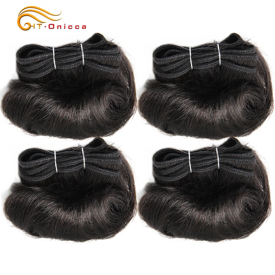 Paquetes de Cabello Rizado Brasileño Tejido 100% Cabello Humano 4 Paquetes Afro 1B 30 Borgoña Paquetes Extensión de Cabello 5 5 6 7 Pulgadas Remy Cabello