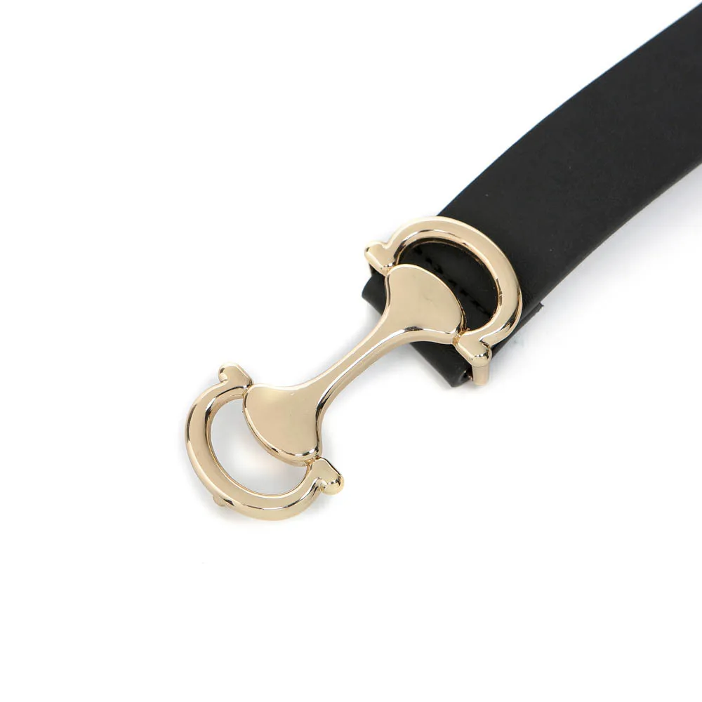 Narrow Goth Fashion Luxury Vintage Designer Belt G Buckle High Quality Women Leather Dress Strap GG Belt for Jeans Dress